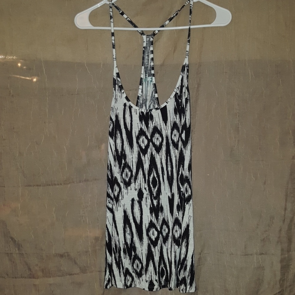 Large Black and White Maurices Tank